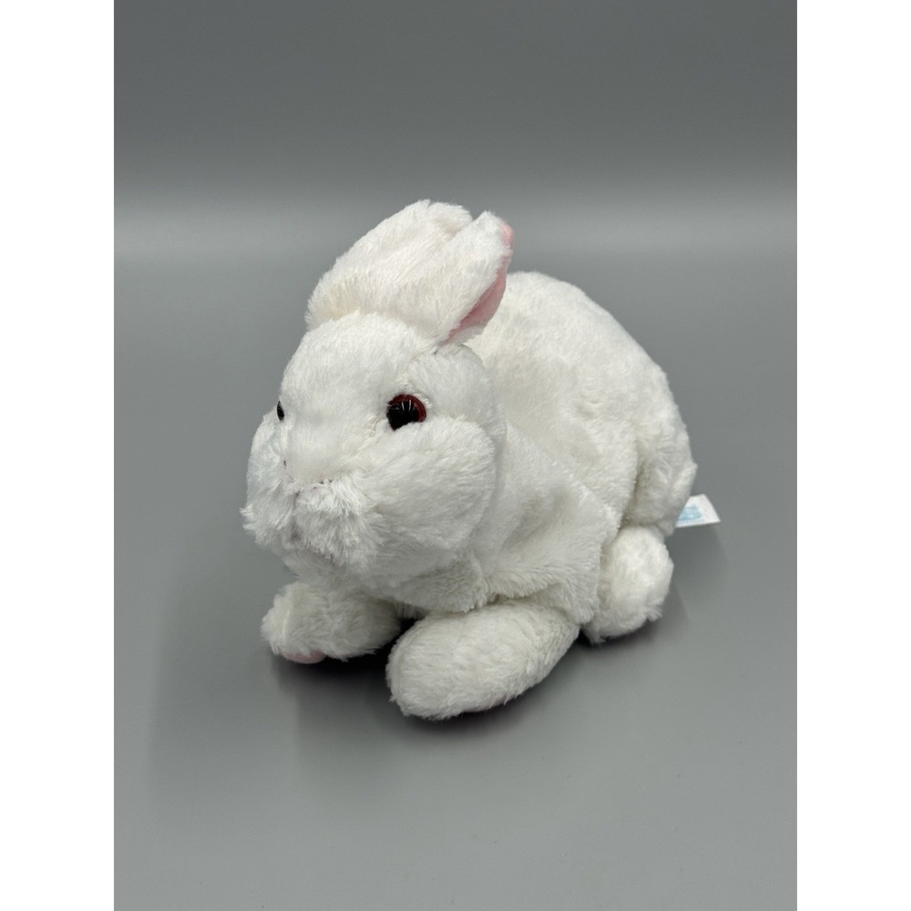 Kids Of America Corp White Bunny Rabbit Plush 8 Inch Stuffed Animal Toy